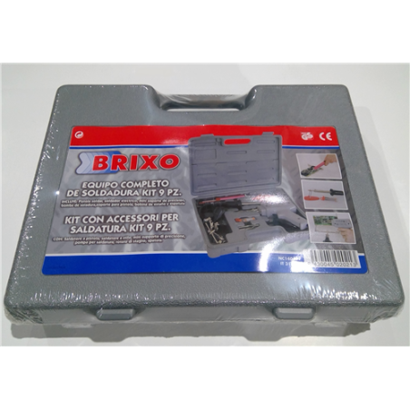 EQUIPO SOLDADURA KIT 9 PZ BRIXO 317032 