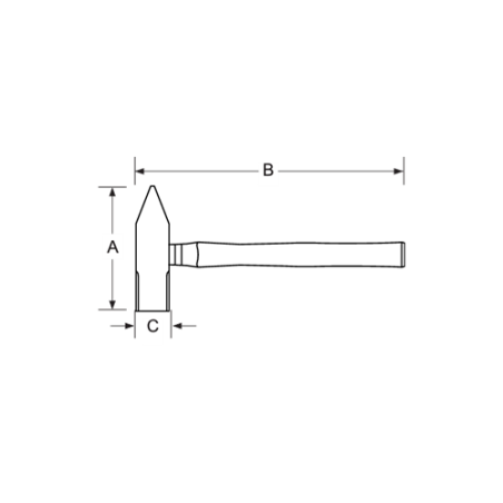 MARTILLO CON MANGO M HICKORY-1000G525-71-2 