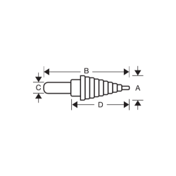 BROCA DE SOPLADO HSS 65-4050 234-SD  2