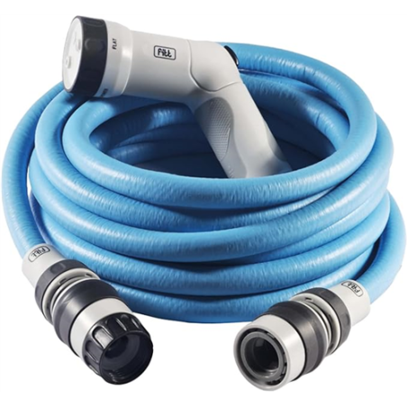 MANGUERA IKON FITT AZUL 10 MTS PISTOLA 