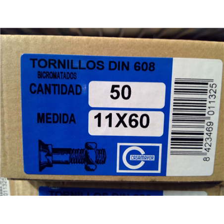 TORNILLO ARADO CASAMAYOR 11x 60 