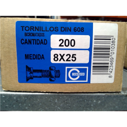 TORNILLO ARADO CASAMAYOR  8x 25 