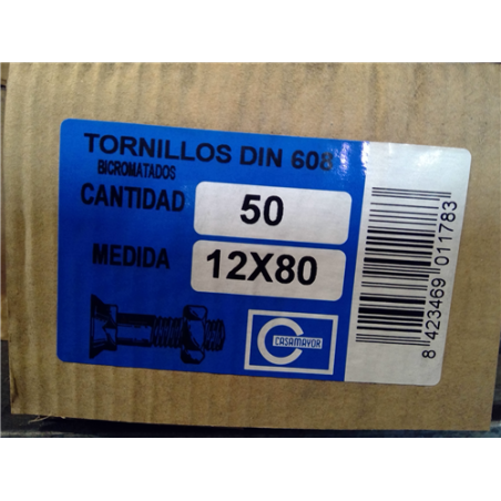 TORNILLO ARADO CASAMAYOR 12x 80 