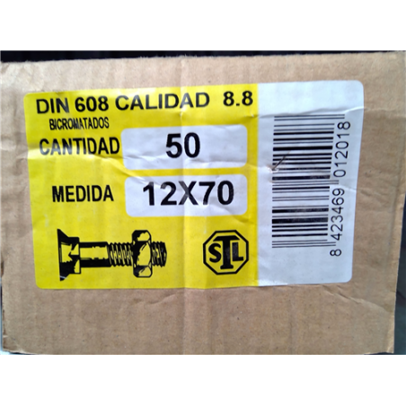 TORNILLOS ARADO 12x 70   88 
