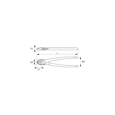ALICATE IRIMO CORTANTE 625-180-1 