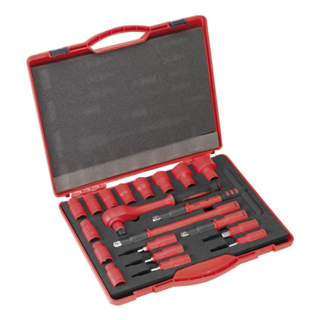 190300 JUEGO LLAVE VASO 1/2 20 PZ AISLADOS 