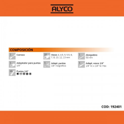 192401 JUEGO HERRAM31 Pzs   2