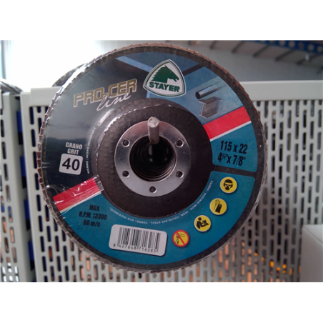 DISCOS CASAMAYOR STAYER 9346 LAMINAS 115-GR 40 