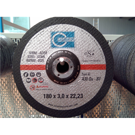 DISCOS CASAMAYOR CORTE 180x3x22 