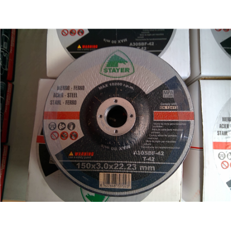 DISCOS CASAMAYOR CORTE 150x3x22  ST 50392 