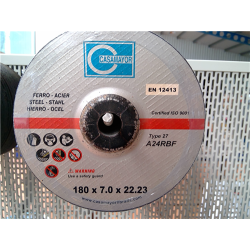 DISCOS CASAMAYOR DESBAS 180x7x22STAYER50561 