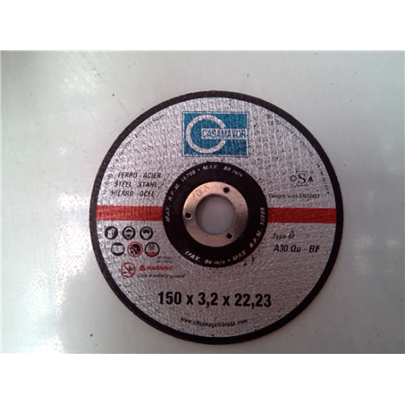 DISCOS CASAMAYOR CORTE 150x3x22  ST 50392 