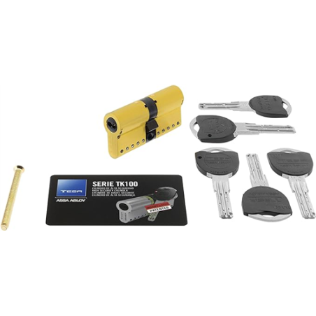 CILINDRO TESA TK153535L TK1 V2 EU 35x35 E15  LMB  
