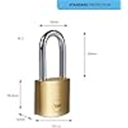 CANDADO YALE 30mm A/LARGO Y110B/30/132/1B 