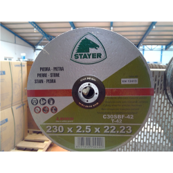 DISCO STAYER PIEDRA 230x25x22    811019  
