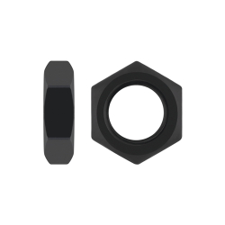 CONTRATUERCA DIN-936 M-30 NEGR0 