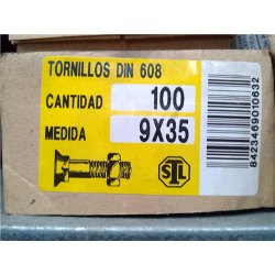TORNILLOS ARADO  9x 35 