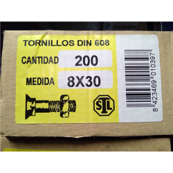 TORNILLOS ARADO  8x 30 