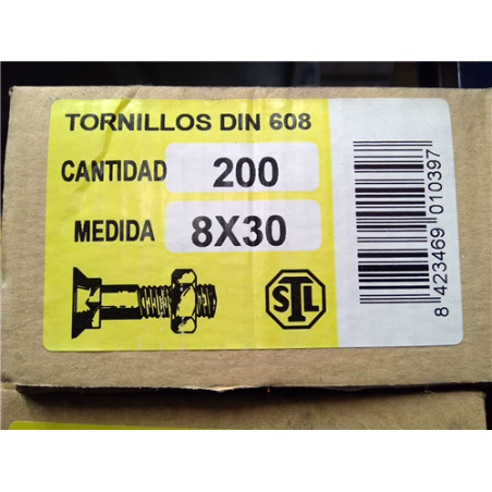 TORNILLOS ARADO  8x 30 