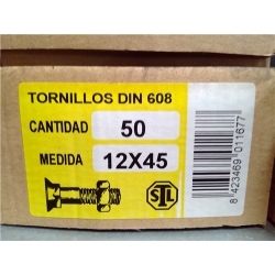 TORNILLOS ARADO 12x 45 