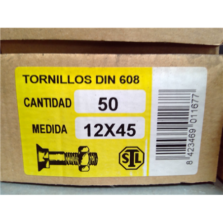 TORNILLOS ARADO 12x 45 