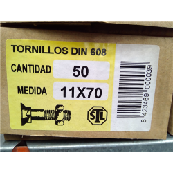 TORNILLOS ARADO 11x 70 