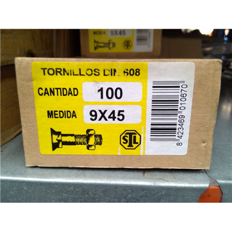 TORNILLOS ARADO  9x 45 