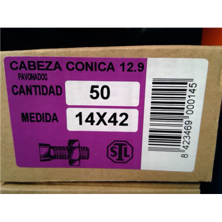 TORNILLOS ARADO 14x 42 C/CONICA 