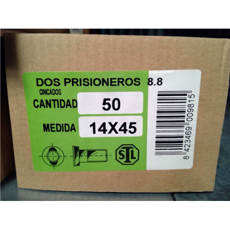 TORNILLOS ARADO 14x 45 2-PRIS 88 