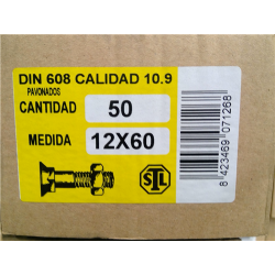 TORNILLOS ARADO 12x 60   109 