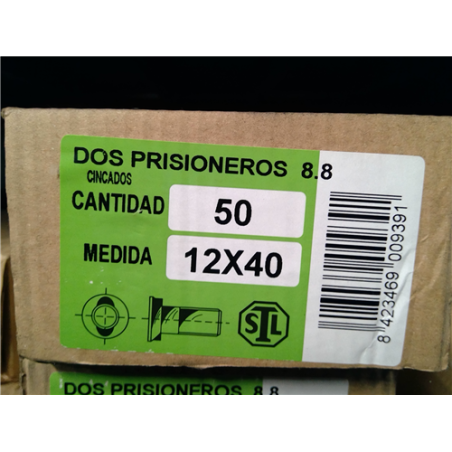 TORNILLOS ARADO 12x 40 2-PRIS 88 