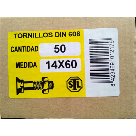 TORNILLOS ARADO 14x 60 
