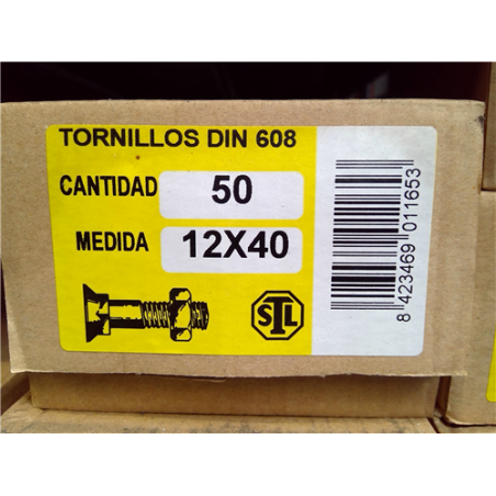 TORNILLOS ARADO 12x 40 