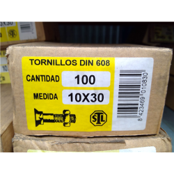 TORNILLOS ARADO 10x 30 