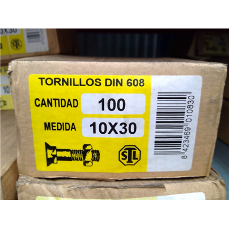 TORNILLOS ARADO 10x 30 