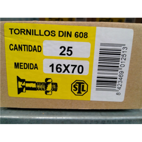TORNILLOS ARADO 16x 70 