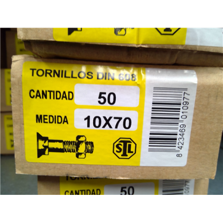 TORNILLOS ARADO 10x 70 