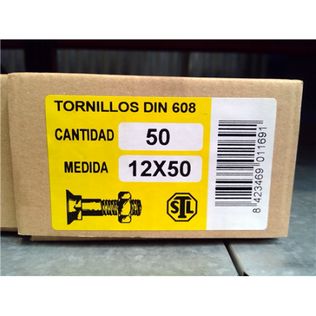 TORNILLOS ARADO 12x 50 