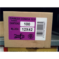 TORNILLOS ARADO 12x 42 C/CONICA 