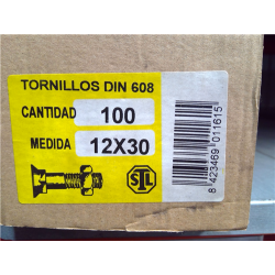 TORNILLOS ARADO 12x 30 