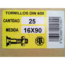 TORNILLOS ARADO 16x 90 