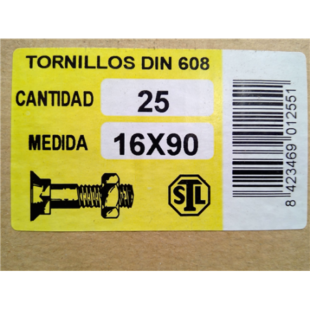 TORNILLOS ARADO 16x 90 