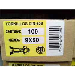 TORNILLOS ARADO  9x 50 