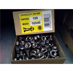 TORNILLOS ARADO 10x 40 