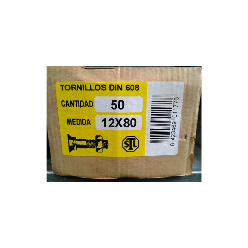 TORNILLOS ARADO 12x 80 