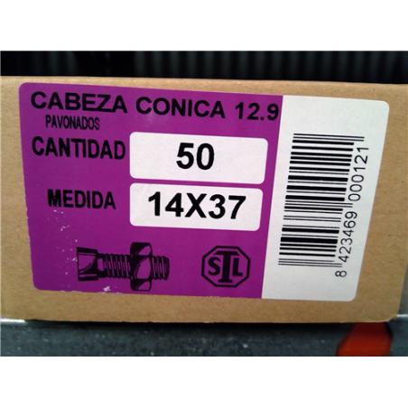 TORNILLOS ARADO 14x 37 C/CONICA 