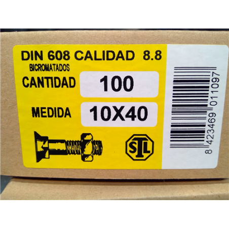 TORNILLOS ARADO 10x 40 88 