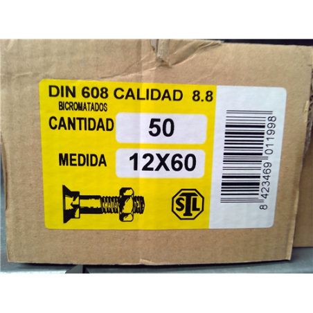 TORNILLOS ARADO 12x 60   88 