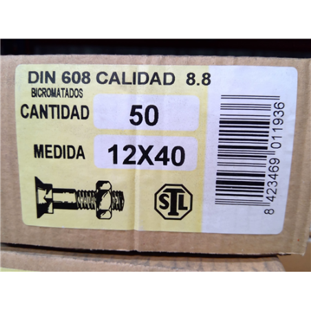TORNILLOS ARADO 12x 40  88 