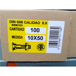 TORNILLOS ARADO 10x 50 88  2